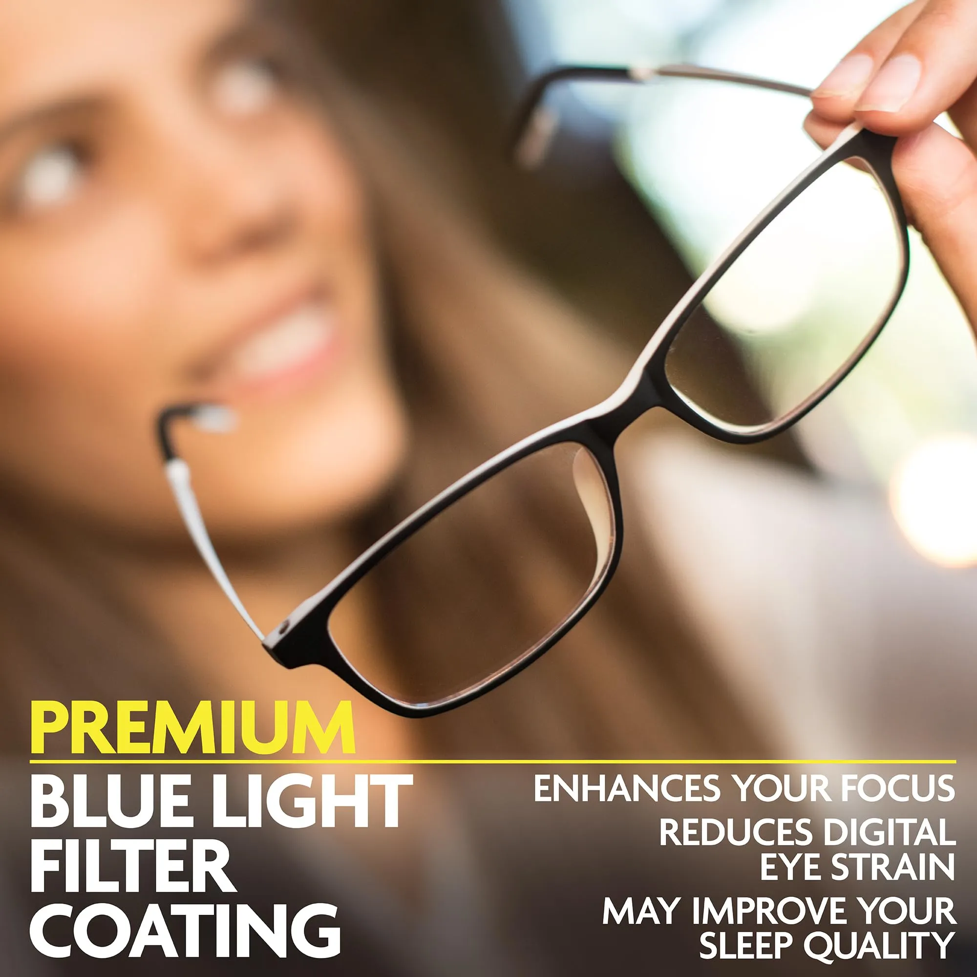 Prospek Blue Light Reading Glasses, Arctic For Women and Men