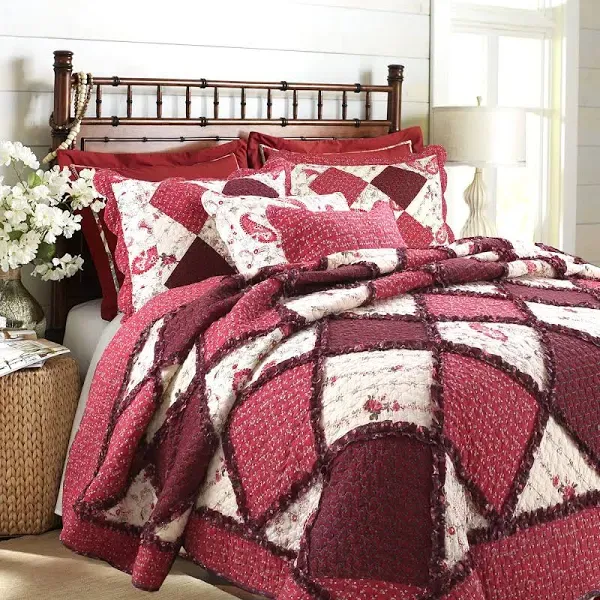 Cozy Line Home Fashions Patchwork Cotton Quilt