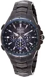 Seiko Men's Coutura Steel Radio Sync Solar Chronograph Watch SSG021