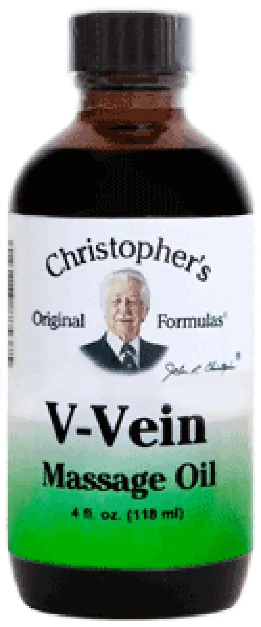 Christopher's Original Formulas, V-Vein Massage Oil, 4 fl oz (118 ml)