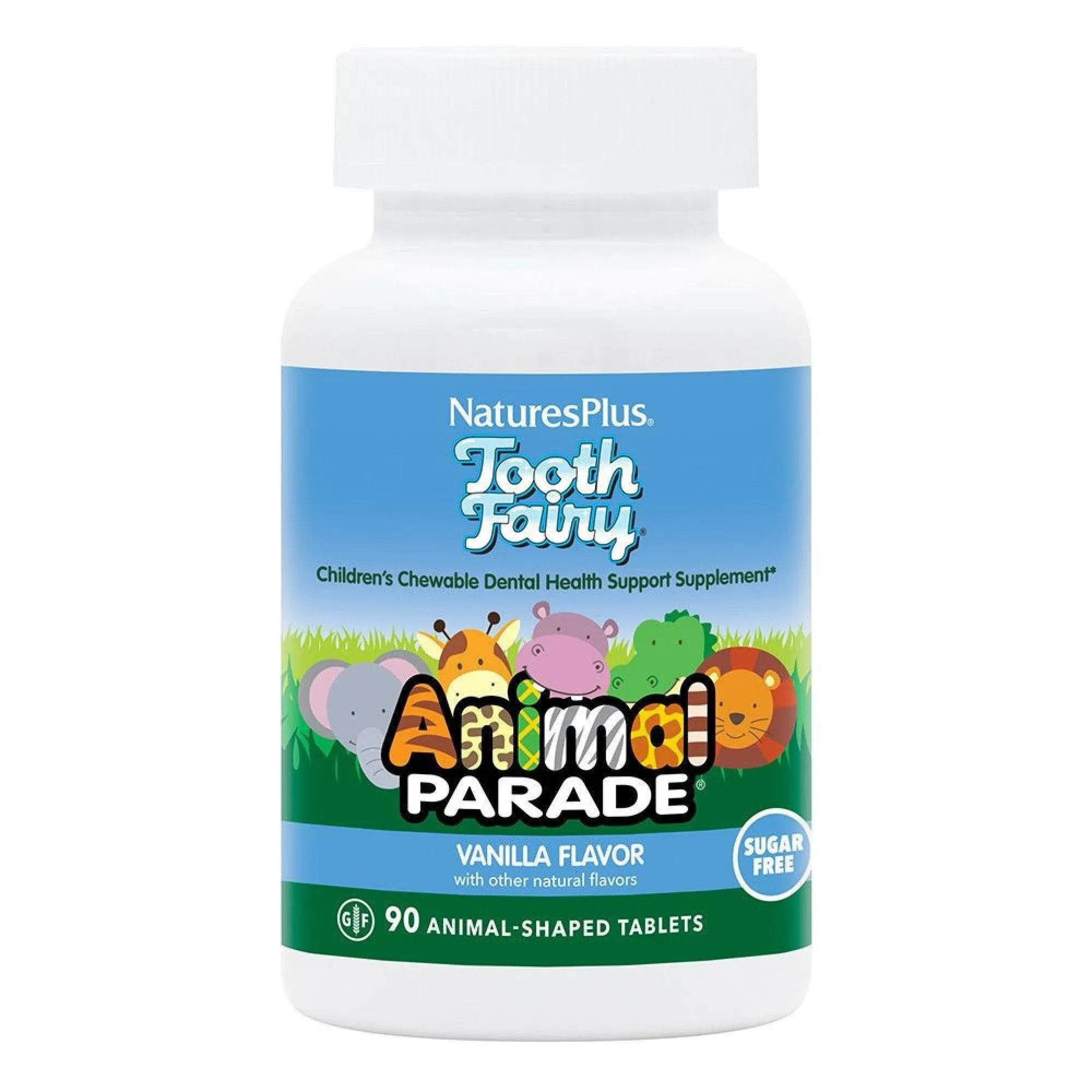 Natures Plus Animal Parade Tooth Fairy 90 Chewable Tablets