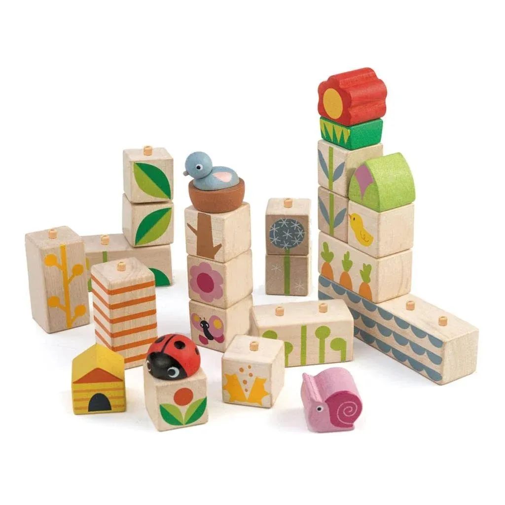 Tender Leaf Toys Garden Blocks