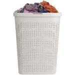 Mind Reader 40 Liter Slim Laundry Basket - Gray