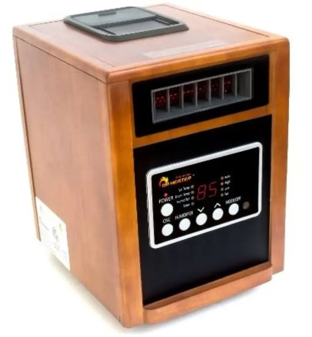 Dr Heater Infrared Heater with Humidifier & Oscillation