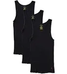 Polo Ralph Lauren Classic Fit Tank 3-Pack, Mens, L, Polo Black