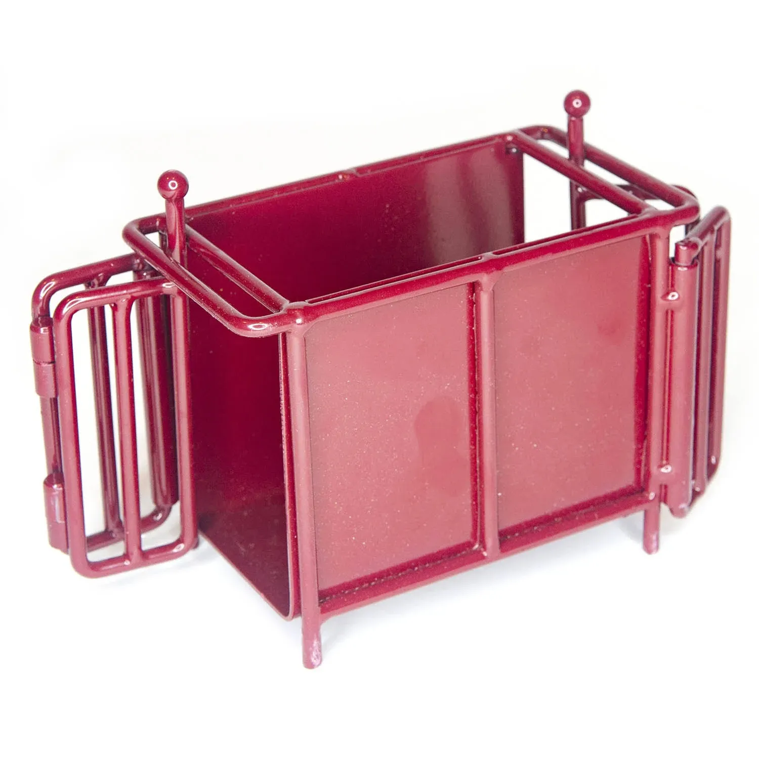 Little Buster Toys Hog/Sheep/Goat Crate Scales - Red; 1/16th Scale