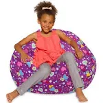 Posh Creations Bean Bag Chair for Kids, Multiple Sizes and Colors, Size: Large-38in