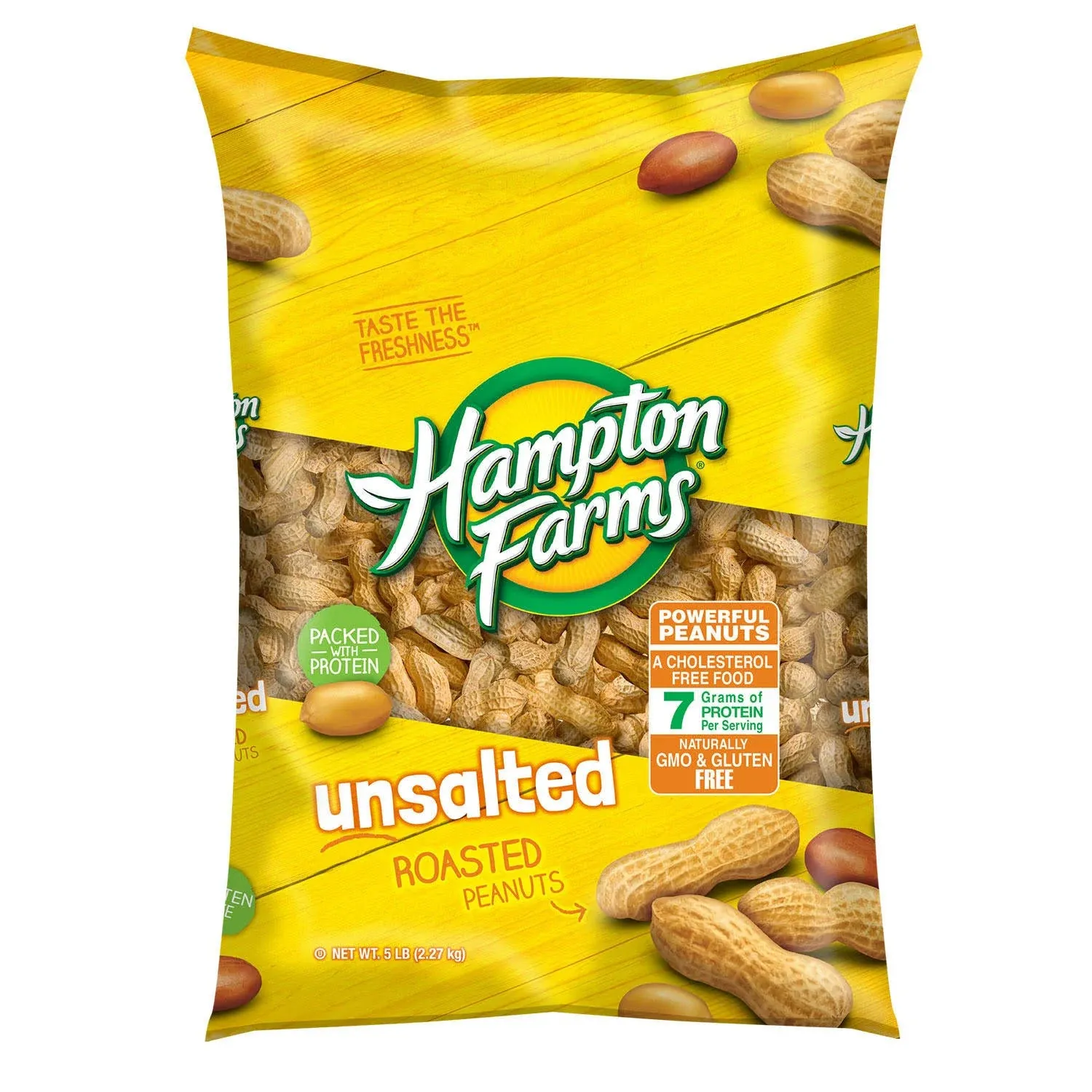 Hampton Farms Unsalted In-Shell Peanuts