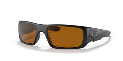 Oakley Crankshaft Sunglasses - Matte Black Frame - Dark Bronze Lens