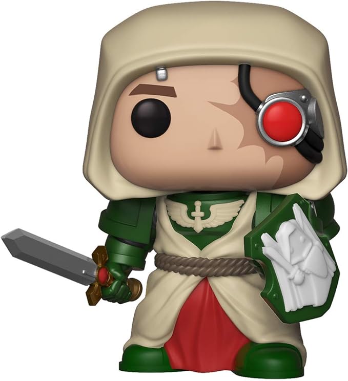 Funko Pop! Games: Warhammer 40, 000 - Dark Angel Veteran, Multicolor