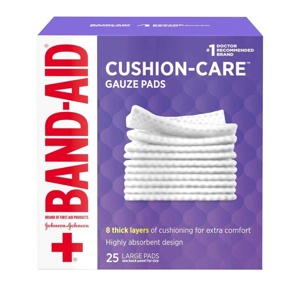 Band Aid Gauze Pads