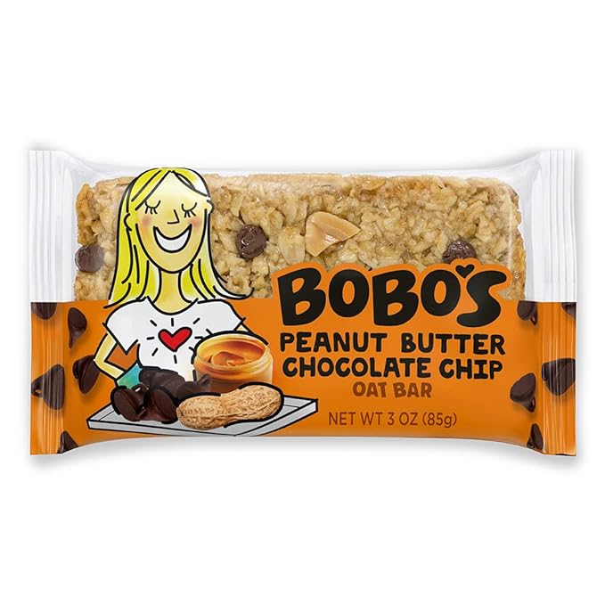 Bobo's Oat Bars Oat Bar Peanut Butter Filled Chocolate Chip 12 /2.5 oz