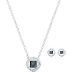 Swarovski Angelic Square Necklace Set