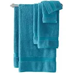 Lands' End Premium Supima Cotton Bath Towel - Rich Steel