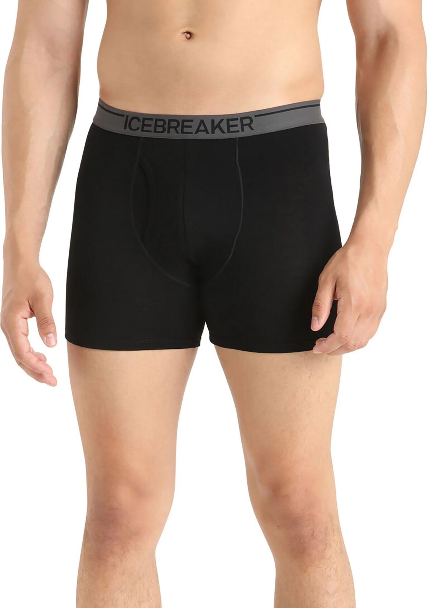 Icebreaker Men's Anatomica Boxers with Fly