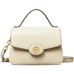 Tory Burch Small Robinson Spazzolato Leather Top-Handle Bag