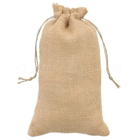 CleverDelights 6 inch x 10 inch Burlap Bags - 10 Pack - Natural Jute Burlap ...