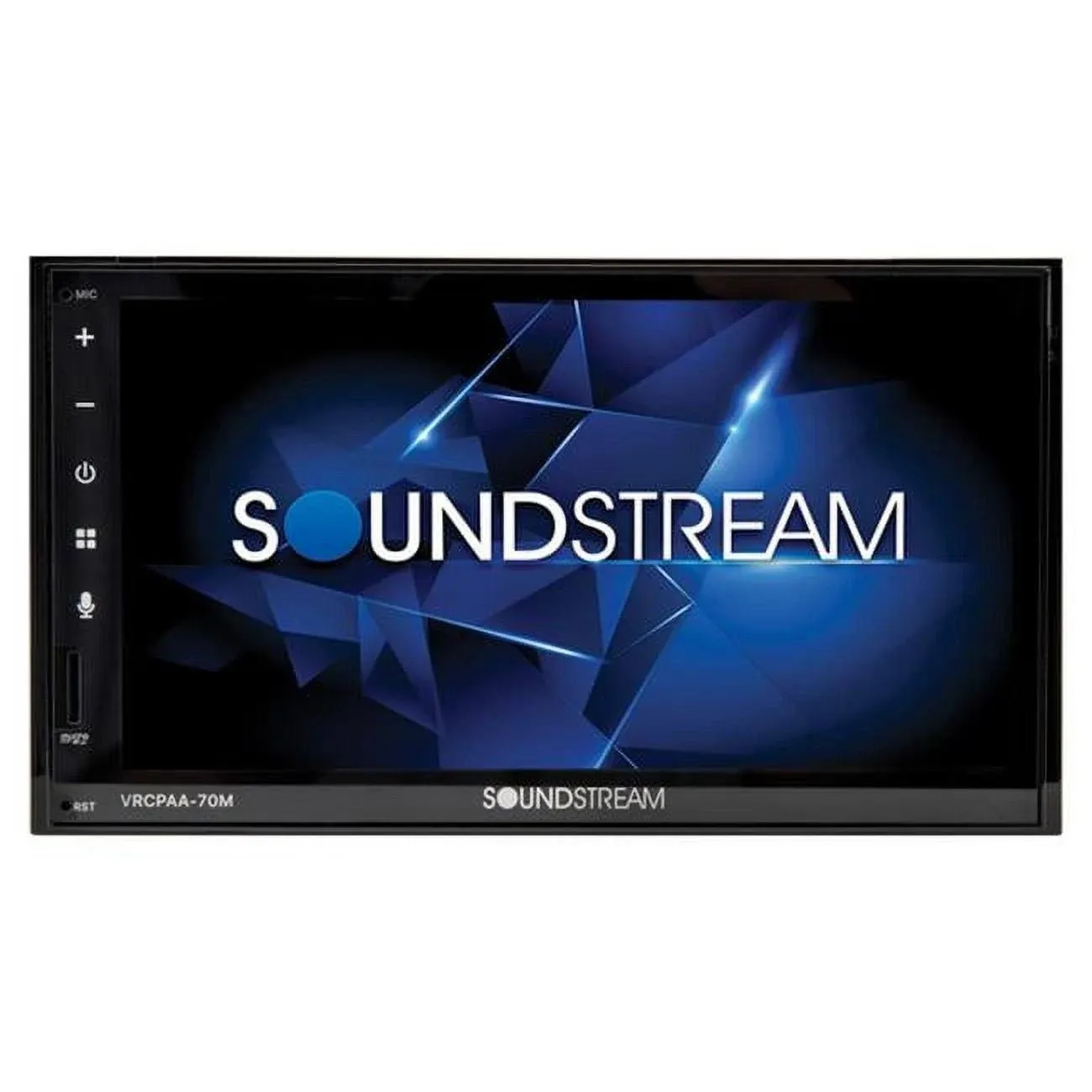 Soundstream VRCPAA-70M 7&#034; 2-DIN Mechless Head Unit w/Bluetooth CarPlay &amp; Android