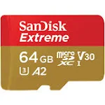 SanDisk Extreme UHS microSDXC Card