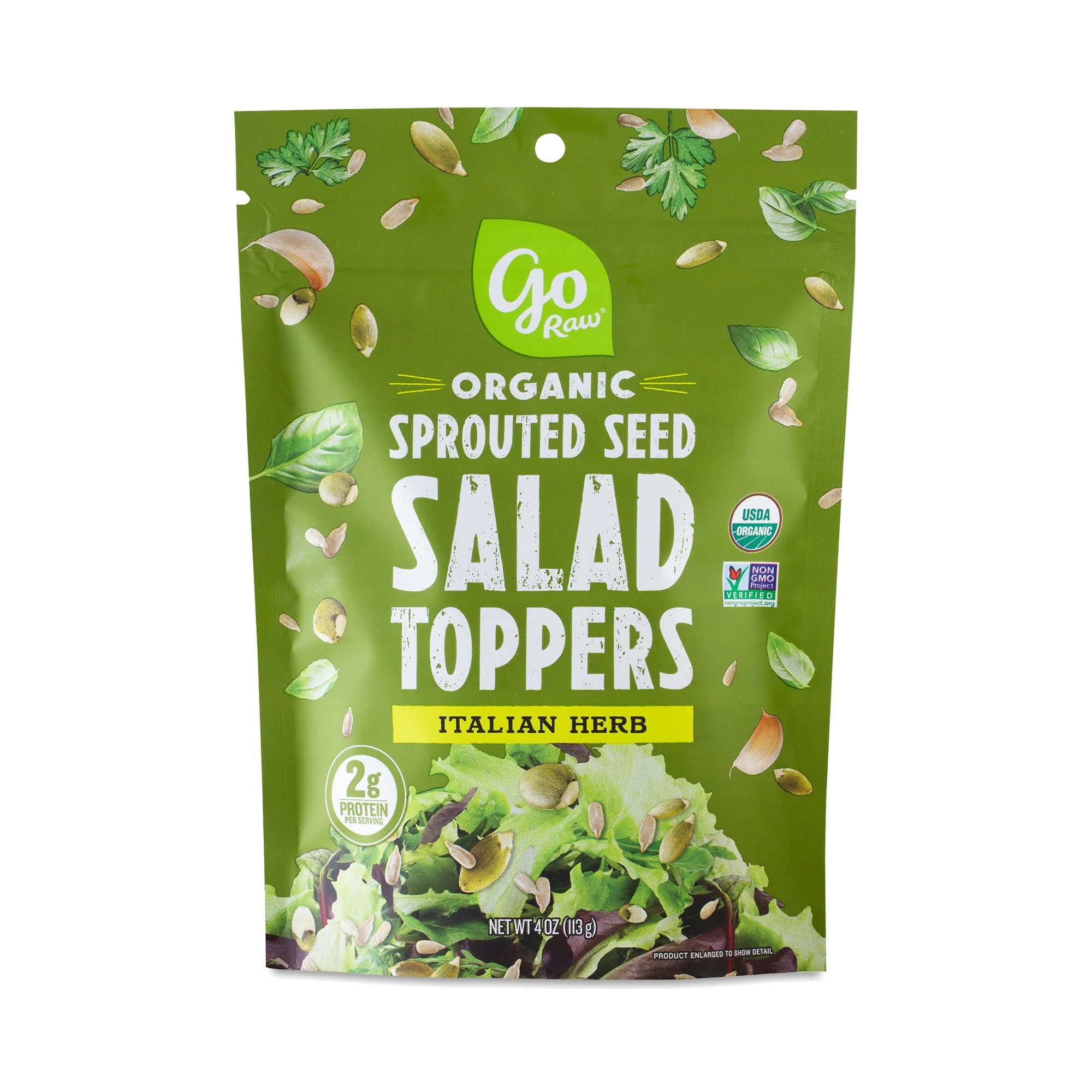 Go Raw Italian Herb Sprouted Salad Toppers