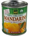 Native Forest Organic Mandarins in Orange Mandarin Juice - 10.75 oz can