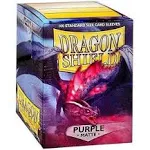 Dragon Shield Matte Purple Sleeves