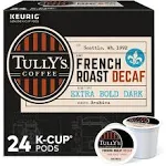 Tully's Coffee Decaf French Roast K-Cup