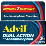 Advil Dual Action Coated Caplets