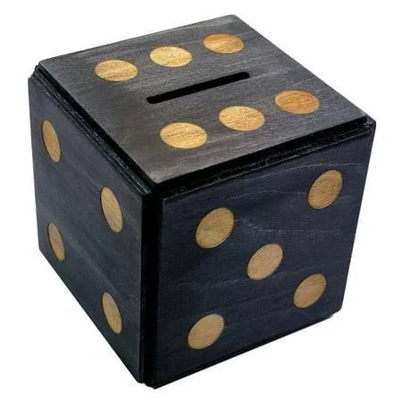 Enigma Dice Cube Secret Puzzle Box Money Trick Box