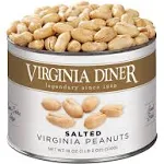 Virginia Diner Peanuts, Salted Virginia - 10 oz