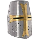 Szco Supplies Brass Crusader Helmet