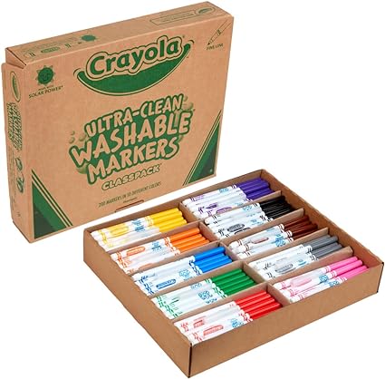 Crayola Classpack of 200 Washable Fine Line Markers