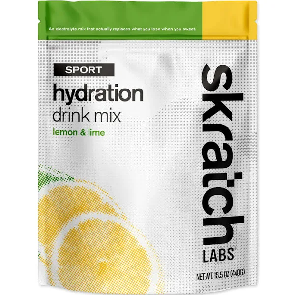 Skratch Labs Sport Hydration Drink Mix 60-Serving Lemon & Lime