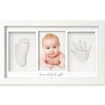 Baby Hand And Footprint Kit - Baby Footprint Kit, Newborn Keepsake Frame, Baby Handprint Kit,Personalized Baby Gifts, Nursery Decor,Baby Shower Gifts 