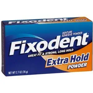 PACK OF 3 EACH FIXODENT POWDER EXTRA HOLD 2.7OZ PT#7666074064