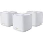 ASUS ZenWiFi AX Mini (XD5) Dual-Band Whole Home Mesh WiFi System (3 Pack), WiFi 6, 802.11ax, up to 5000 sq ft & 5+ Rooms, AiMesh, Lifetime Free Internet Security, Parental Controls, Easy Setup