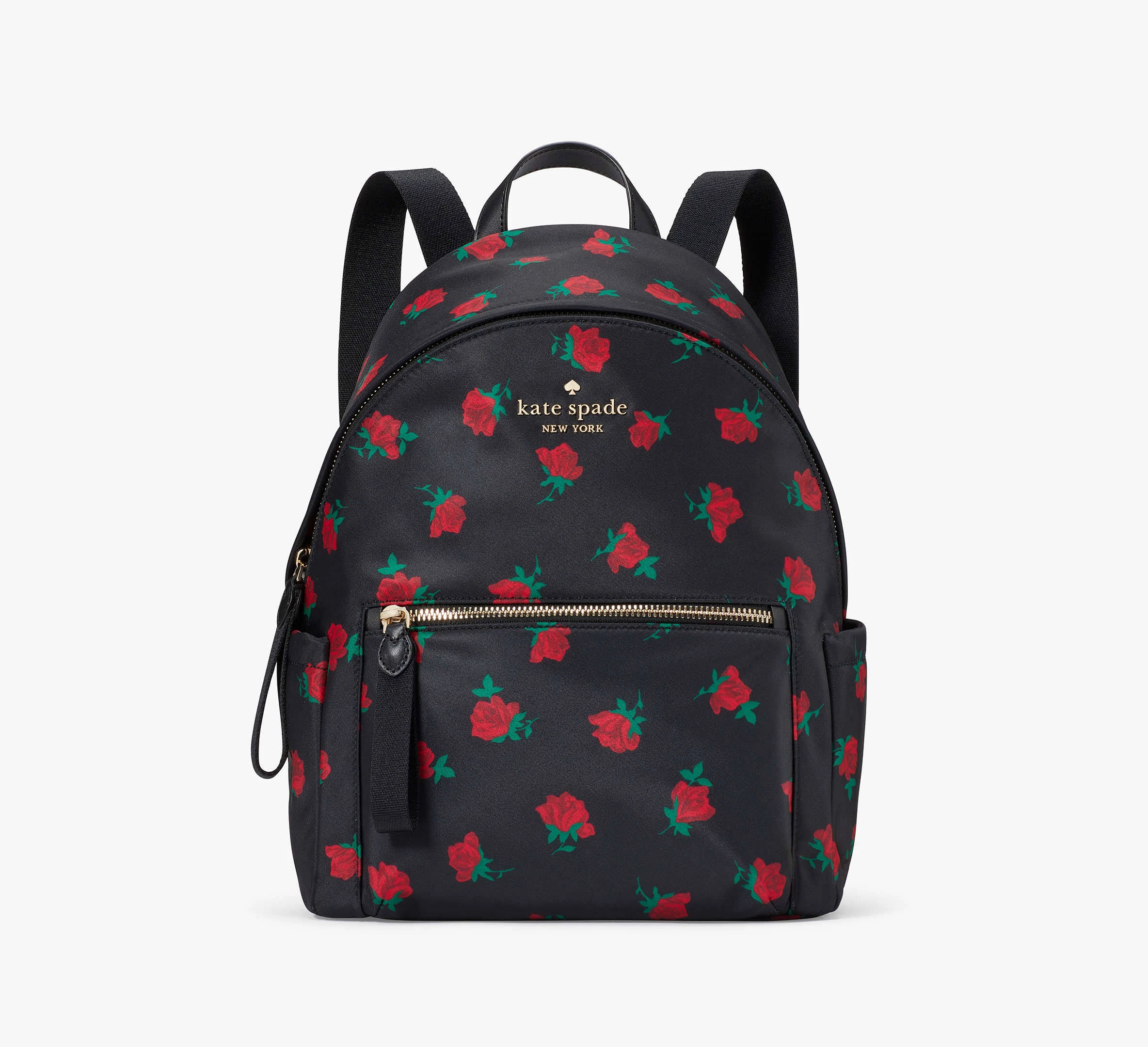 Size: See Note - Kate Spade Chelsea Rose Toss Printed Backpack - Black Multi NWT