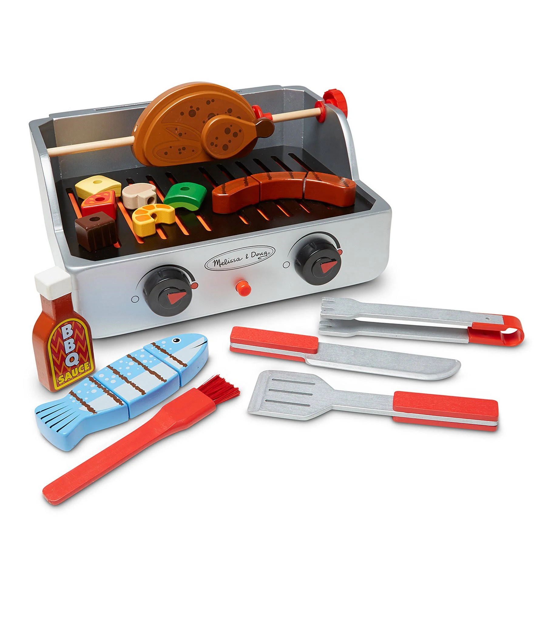 Melissa & Doug - Rotisserie & Grill Barbecue Set