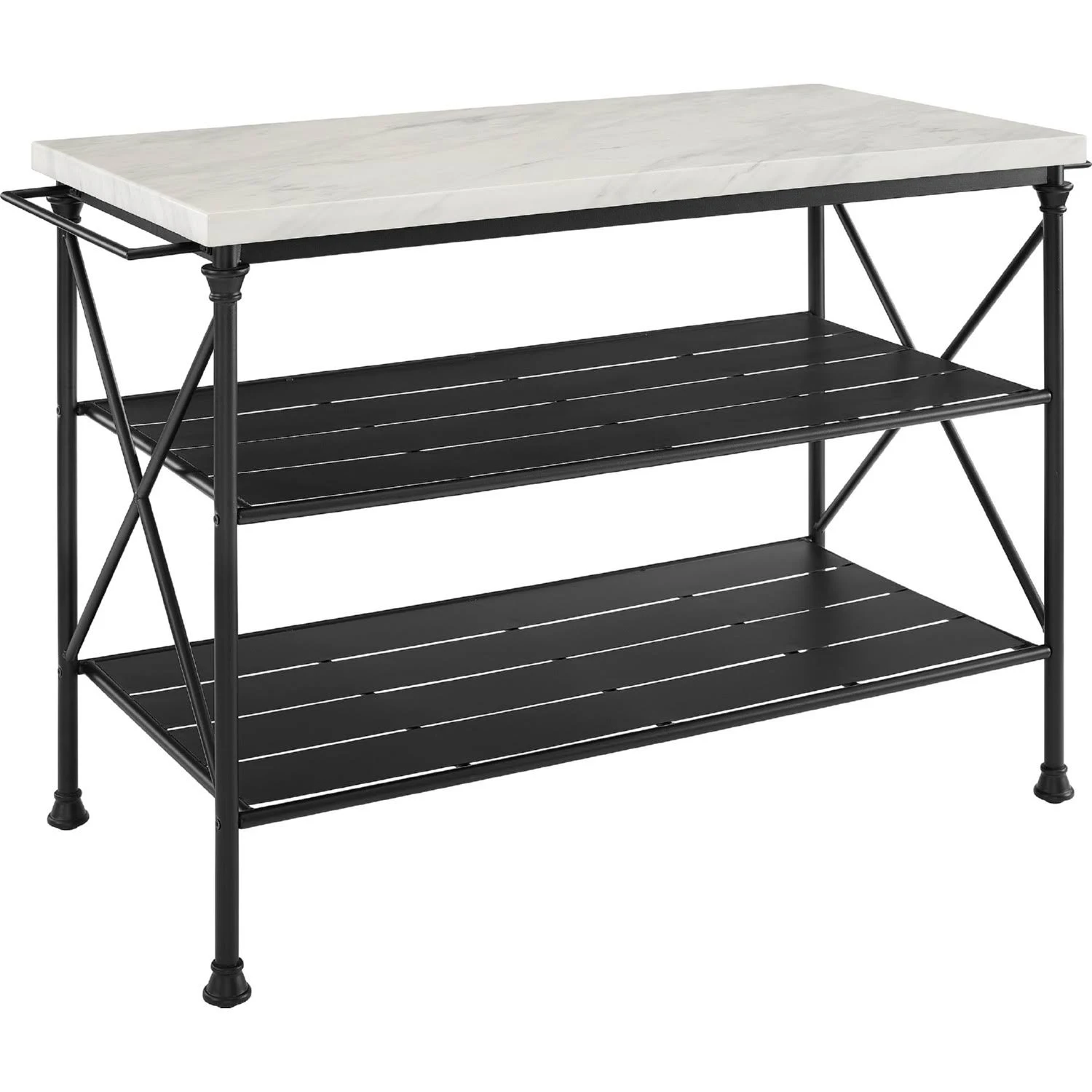 Crosley Madeleine Kitchen Island - Black