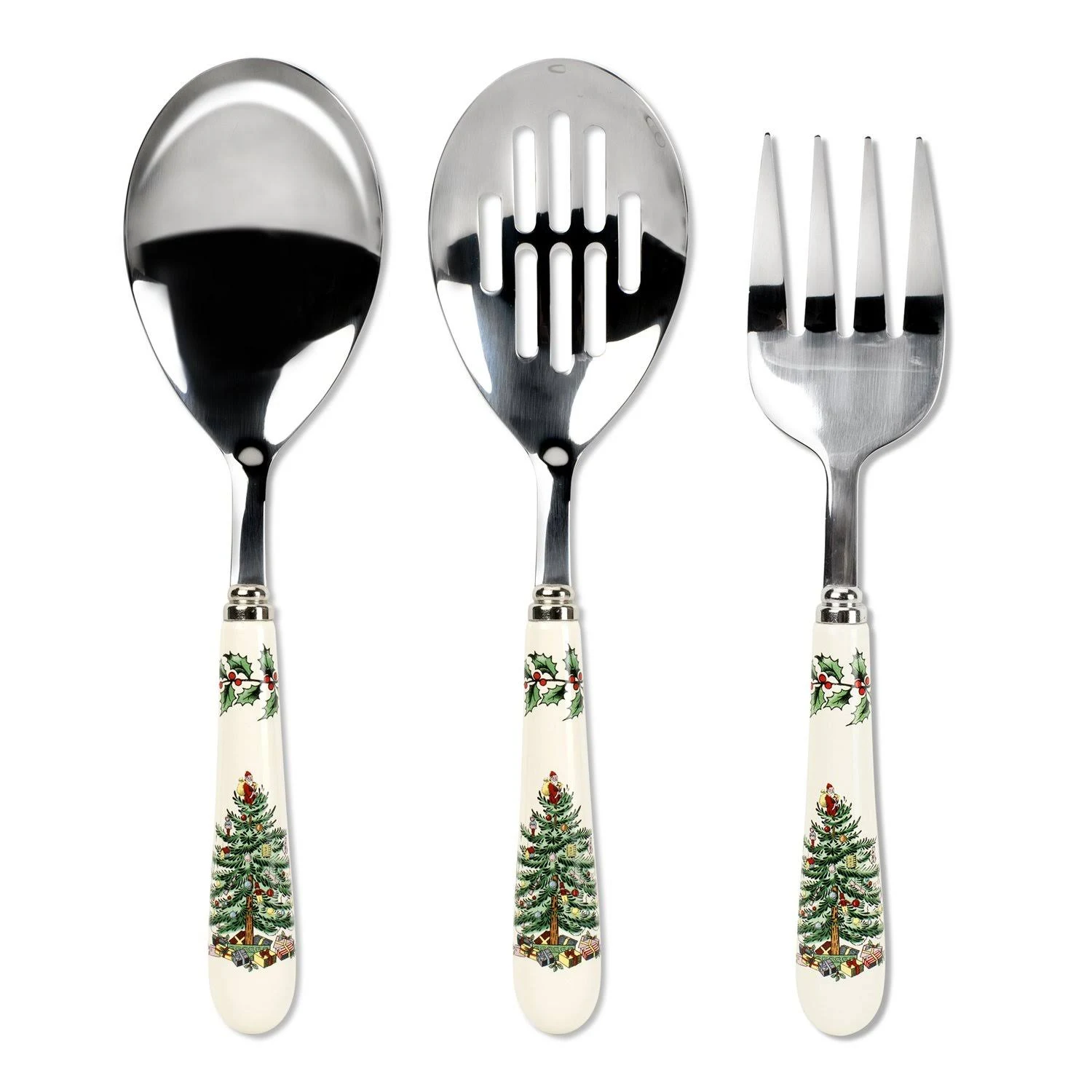 Spode Christmas Tree 3-Piece Cutlery Set