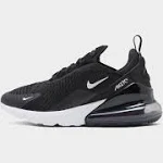 Nike Boys Air Max 270 - Boys' Grade School Running Shoes White/Black/Anthracite Size 6.5