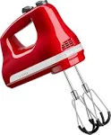 KitchenAid 6 Speed Hand Mixer with Flex Edge Beaters - Contour Silver