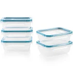 Snapware Total Solutions 10-piece Rectangular Plastic Food Storage Set