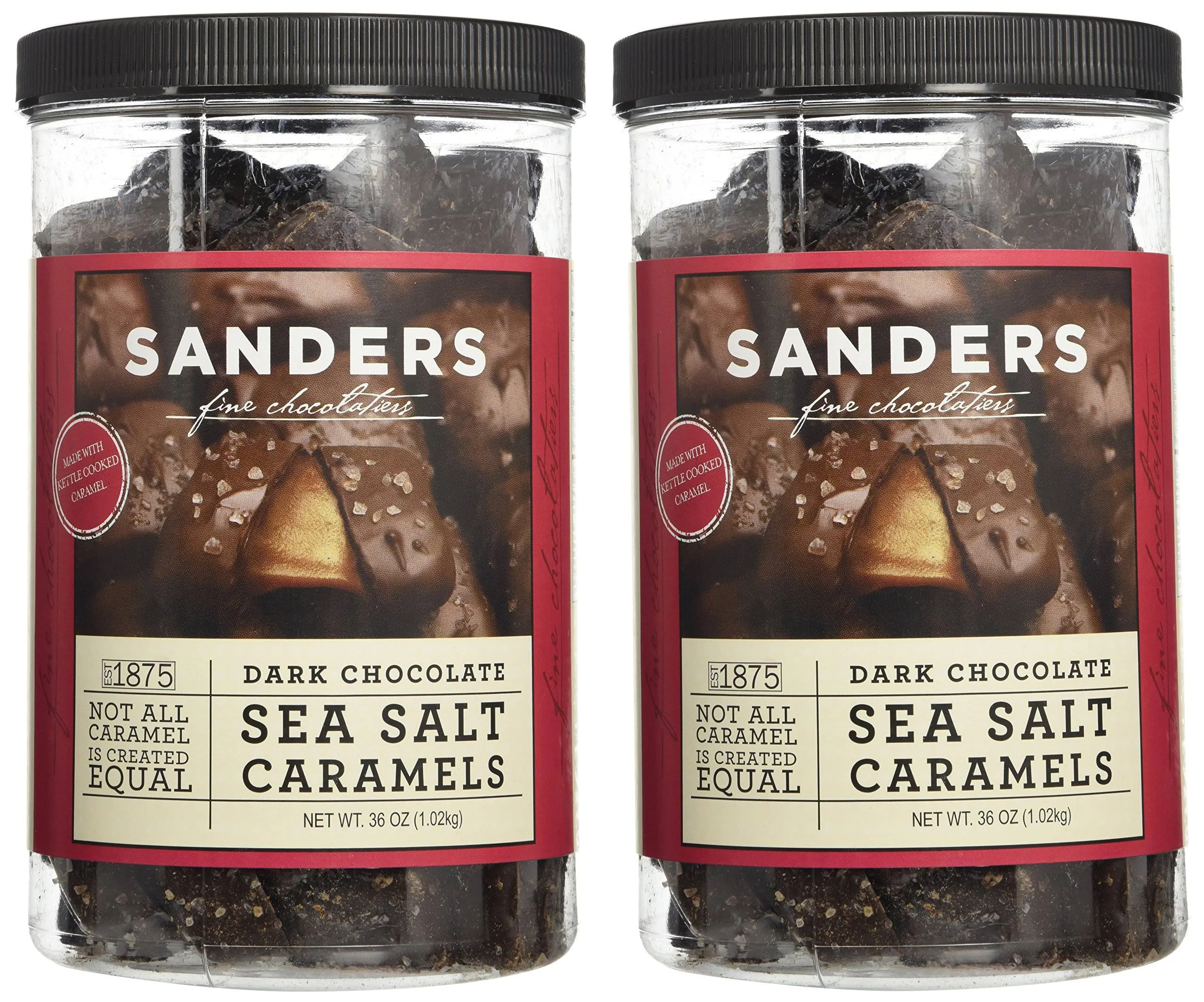 Sanders Dark Chocolate Sea Salt Caramels