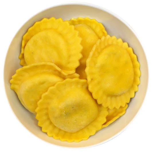 Seviroli Foods Large Round 4 Cheese Ravioli Pasta, 5 Pound - 2 per Case.