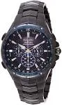 Seiko SSG021 Coutura Radio Sync Solar Black Stainless Steel Men's Chronograph Watch