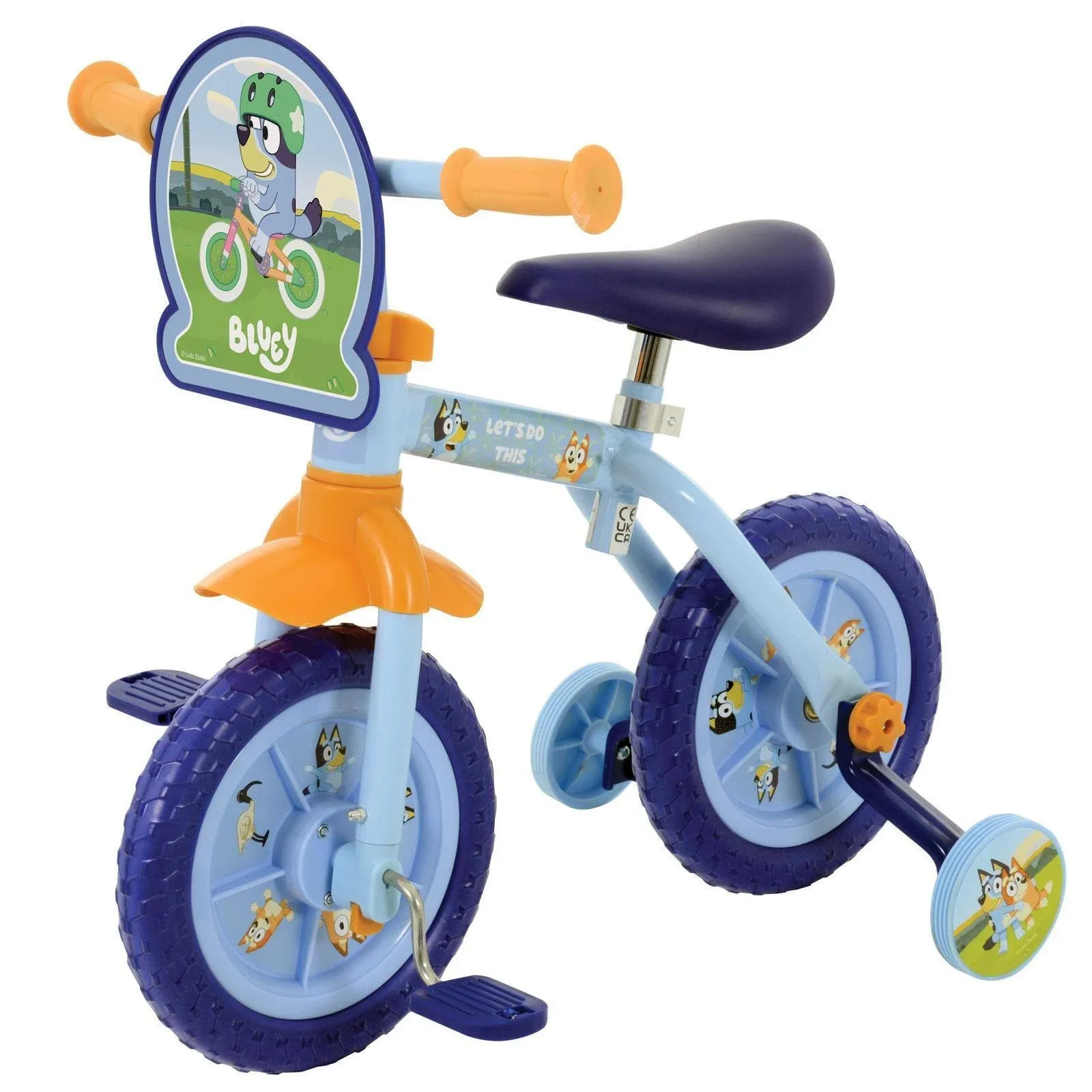 Bluey 2 in 1 10" Training Bike