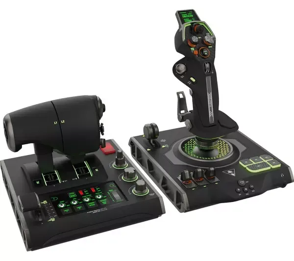 Turtle Beach VelocityOne Flightdeck Hotas Simulation System Joystick & Throttle - Black