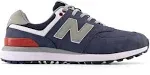 New Balance Men's 574 Greens V2 Golf Shoes - Navy / Medium / 8