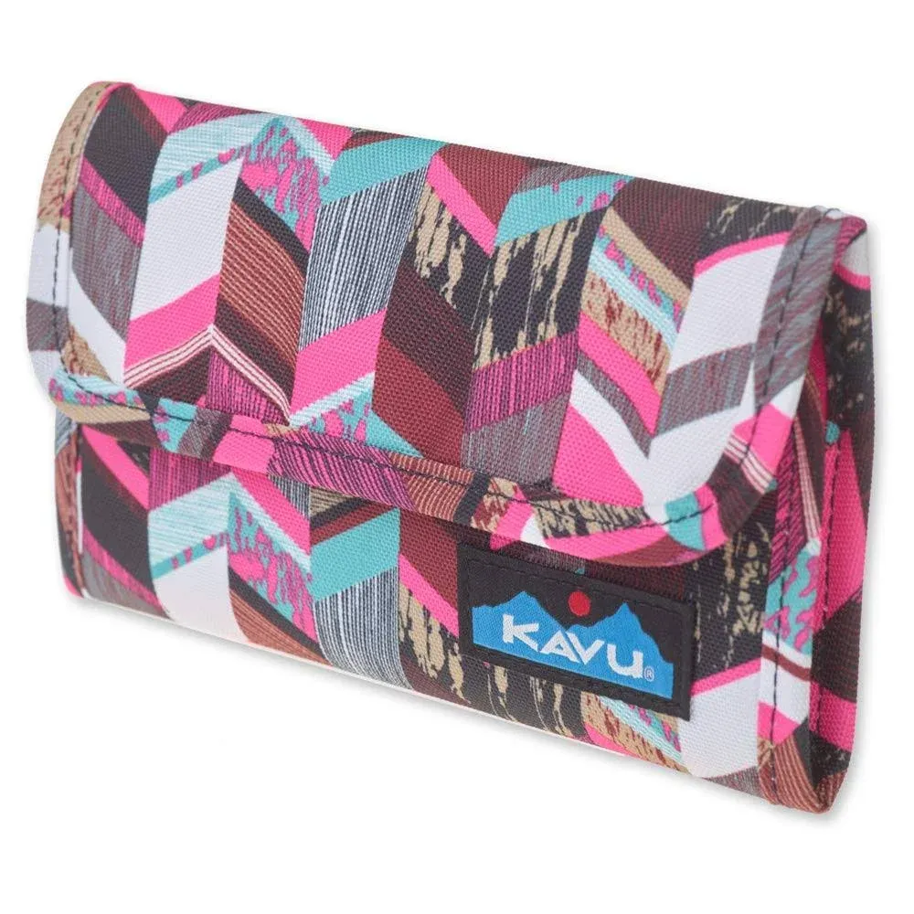 KAVU Mondo Spender Trifold Wallet Clutch Travel Organizer